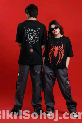 Creepy Cool Spider T-Shirt – Halloween & Gothic Style Tee